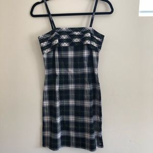 Plaid dress 😍😊